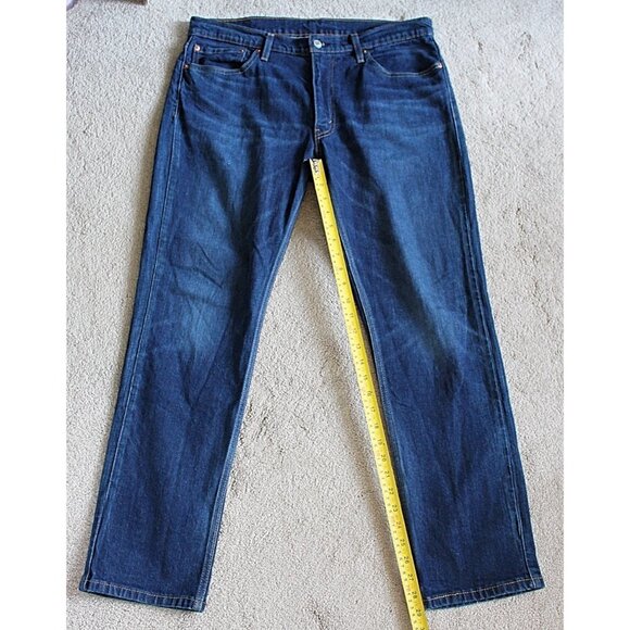 Levi's Men's 511 Slim Straight Jeans - Dark Wash - 36 x 30 - $70 - Picture 7 of 9